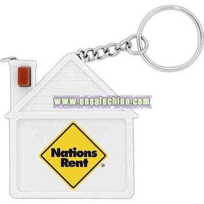House Tape measure with key chain
