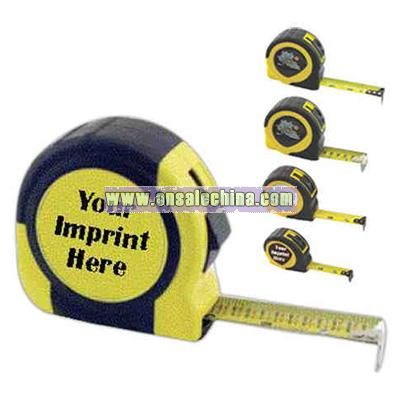 Dome Label - Power tape measure with English markings