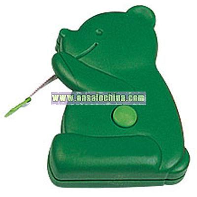 Bear shaped mini cloth tape measure