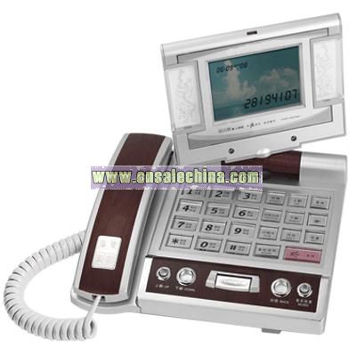 Dual LCD Telephone