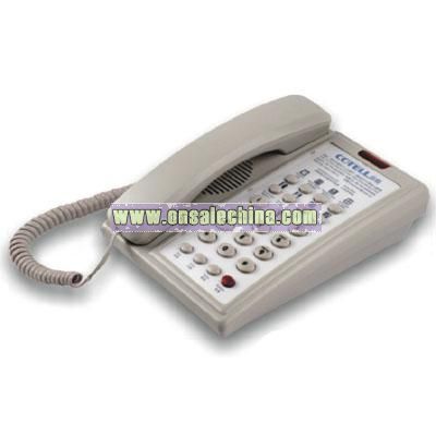 1-Line Economy Guestroom Telephone with Speakerphone