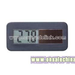 Solar-Cell Digital Thermometer