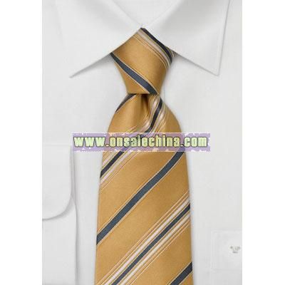 Sandtone Yellow Silk Ties