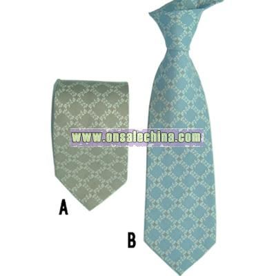 polyester woven necktie