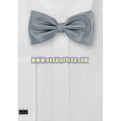 Formal bow tie in solid silver
