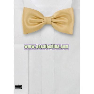 Solid color gold/yellow bow-tie