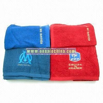 Bath Towel and Bath Gloves Set