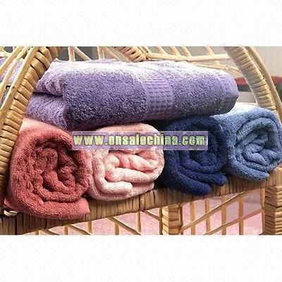 Custom Color Bath Towels