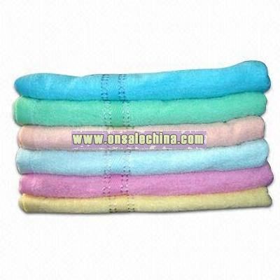 Soft Feeling Bath Towels in Various Colors and Sizes