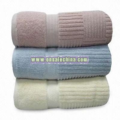 Cube Style Texture Bath Towels