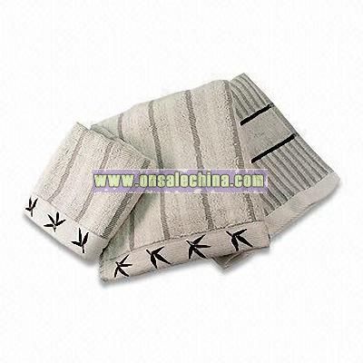 Bamboo Charcoal Towel with Cotton