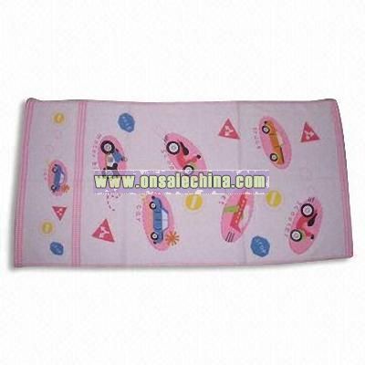 Pink Children's Bath Towel