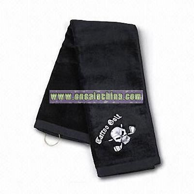 Soft Feeling Hand Towel in Black Color