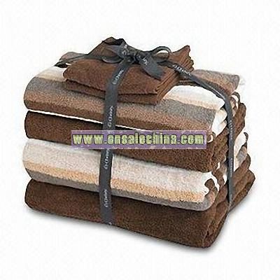 Hand Towel Set with Embroidery