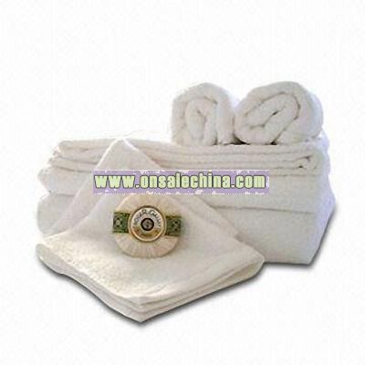 Hand Towel Set in White Color