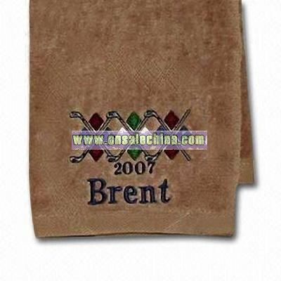 Promotional Hand Towel Brown Color