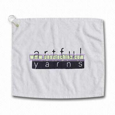 Golf Towel in White Color