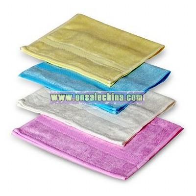 Colorful Bamboo Fiber Hand Towel