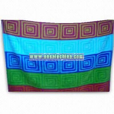 Cotton Face/Hand Towel with Strong Absorb Ability and Colorful Pattern