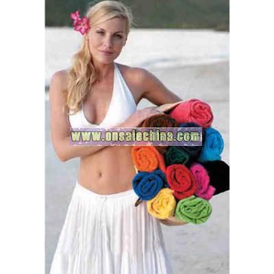 Superior Weight Color Beach Towel