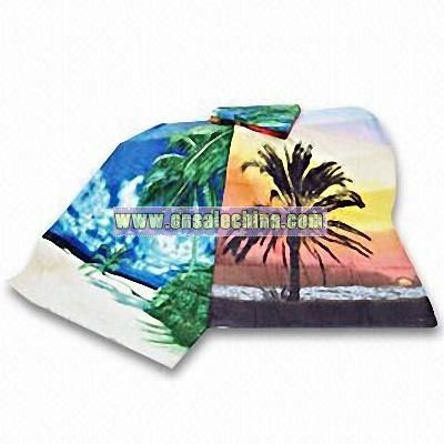 Tropical Style Compressed Beach Towels