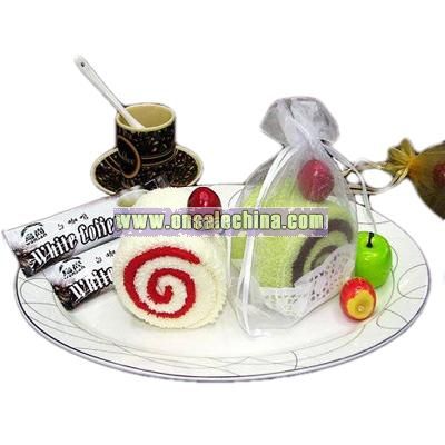 Promotional Gift Cheeries Cake Towel