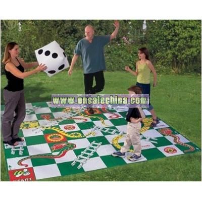 Chuttes and Ladders Game Towel