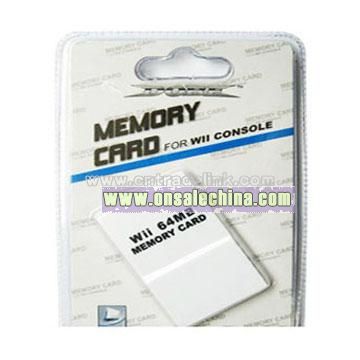 Memory Card 64MB for Wii