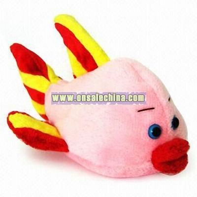 Plush and Polymer Expansion Toy in Turtle Design