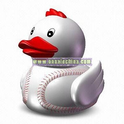Baseball Pitcher Duck Toy