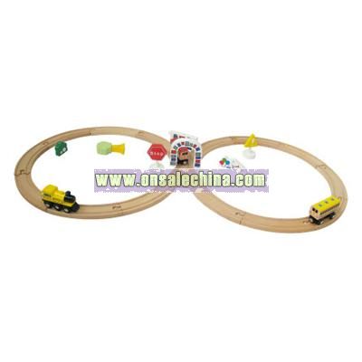 Wooden Toys-Tailway Train