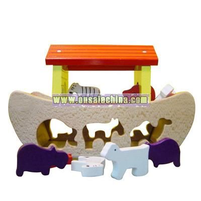 Wooden toy-Noah's Ark