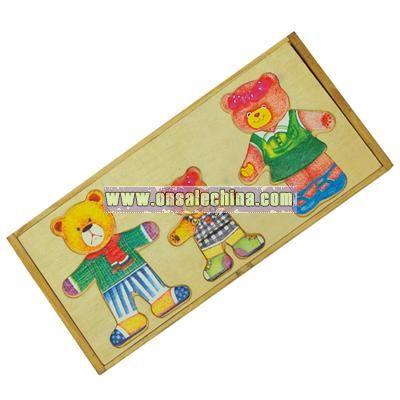 Wooden Toys And Dress Up Box