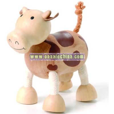 Wooden toy-Cow