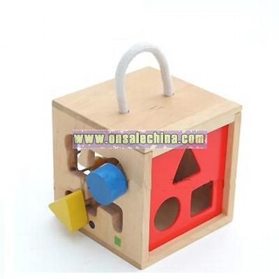 Wooden Toys-Block Box