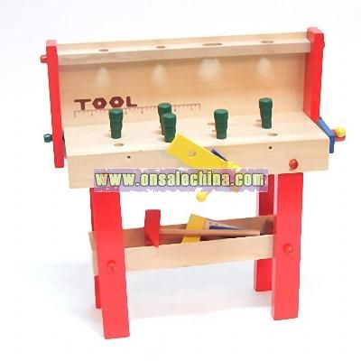 Wooden Toys-Tool Table