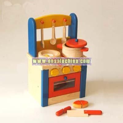 Wooden Toys Kitchen Set Toy