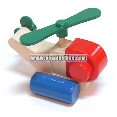 Wooden Helicopter Toys