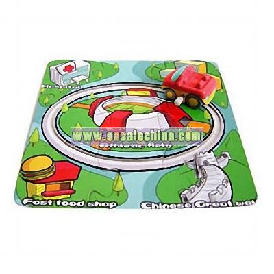 Puzzle Tracking Wind up Car