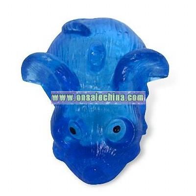 TPR Sticky Mouse Animal Toy with Foam or Water