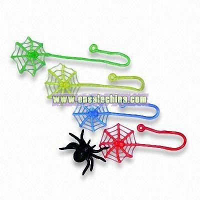 Promotional Sticky Cobweb-Capsule Toys,