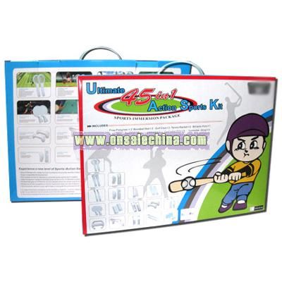 45 In 1 Sports Pack for Wii Video Game Accessories