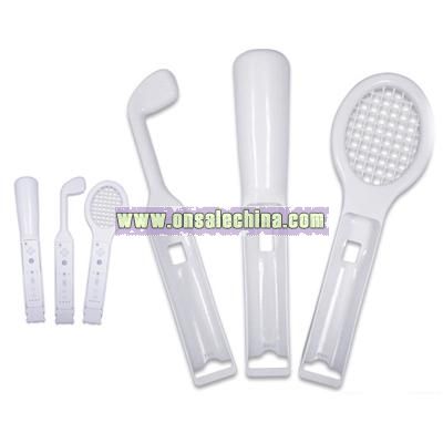 3 In 1 Sport Pack Compatible with Motion Plus for Wii Video Game Accessories