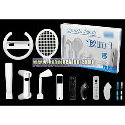 12 In 1 Sports Pack for Wii Video Game Accessories