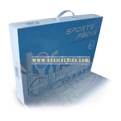 8 In 1 Sport Pack Compatible with Motion Plus for Wii Video Game Accessory