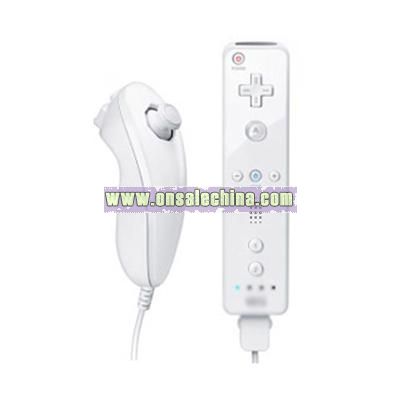 Remote and Nunchuk Controller for Nintendo Wii Video Game Accessories