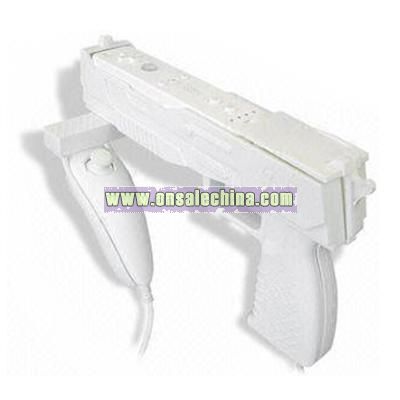 Light Gun for Wii Shooting Games with Nunchuk Video Game Accessories
