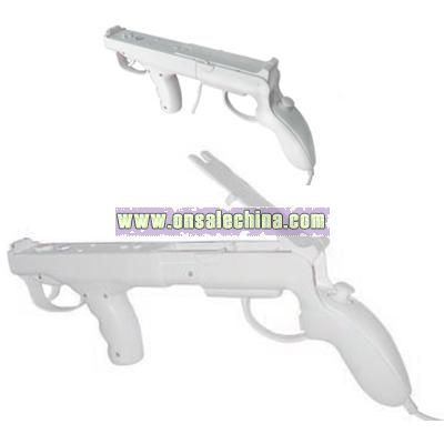Combined Light Gun for Wii Game Accessories
