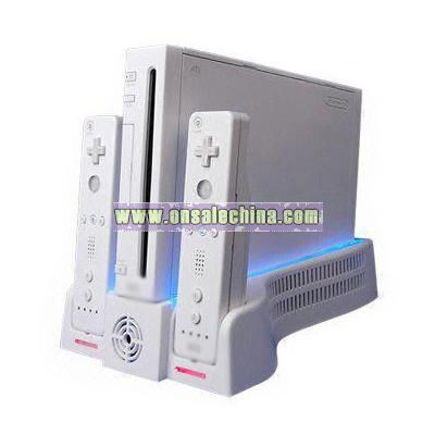 Console Charger Station Stand for Wii Video Game Accessories