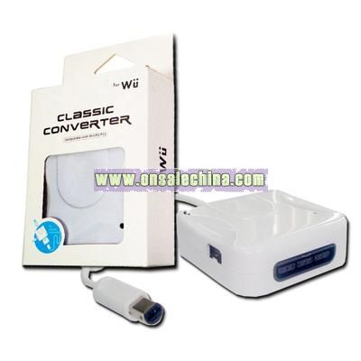 Classic Convertor for Wii Video Game Accessories